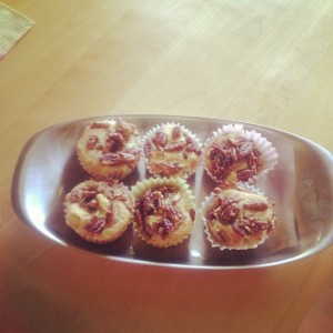 maple pecan muffins