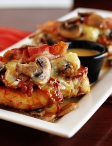 chicken-breasts-covered-in-cheese-bacon-and-mushrooms