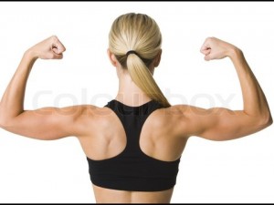 Muscles of a Woman's Back