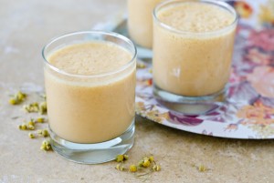Chamomile Cantaloupe Smoothie by Mary Banducci for Sweet Roots