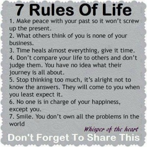 7 rules